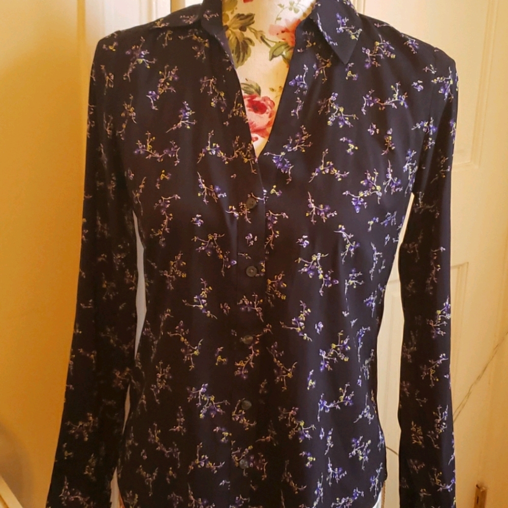 Ann Taylor floral shirt